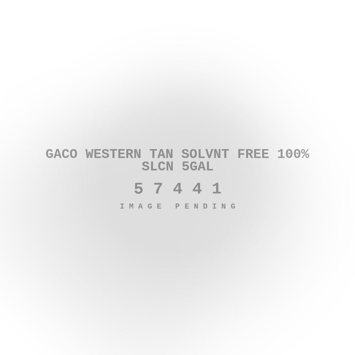 Gaco Western Tan Solvnt Free 100% Slcn 5GAL
