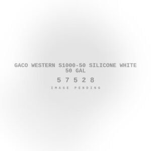 Gaco Western S1000-50 Silicone White 50 Gal
