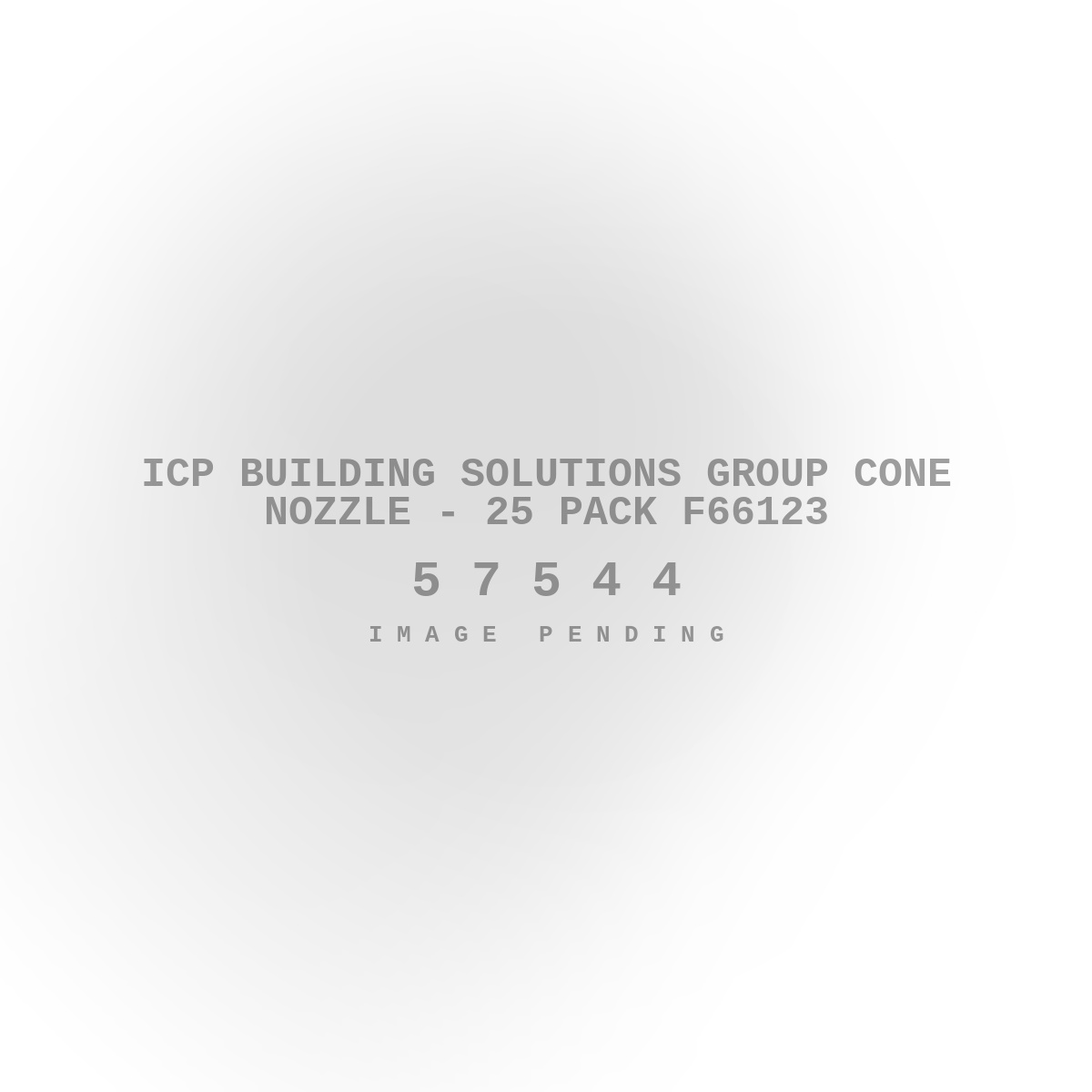 ICP Building Solutions Group Cone Nozzle - 25 Pack F66123