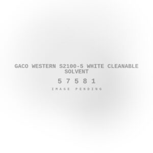 Gaco Western S2100-5 White Cleanable Solvent