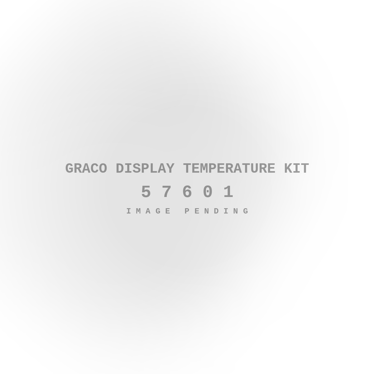 Graco Display Temperature Kit