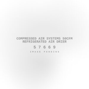 Compressed Air Systems 50CFM Refrigerated Air Drier