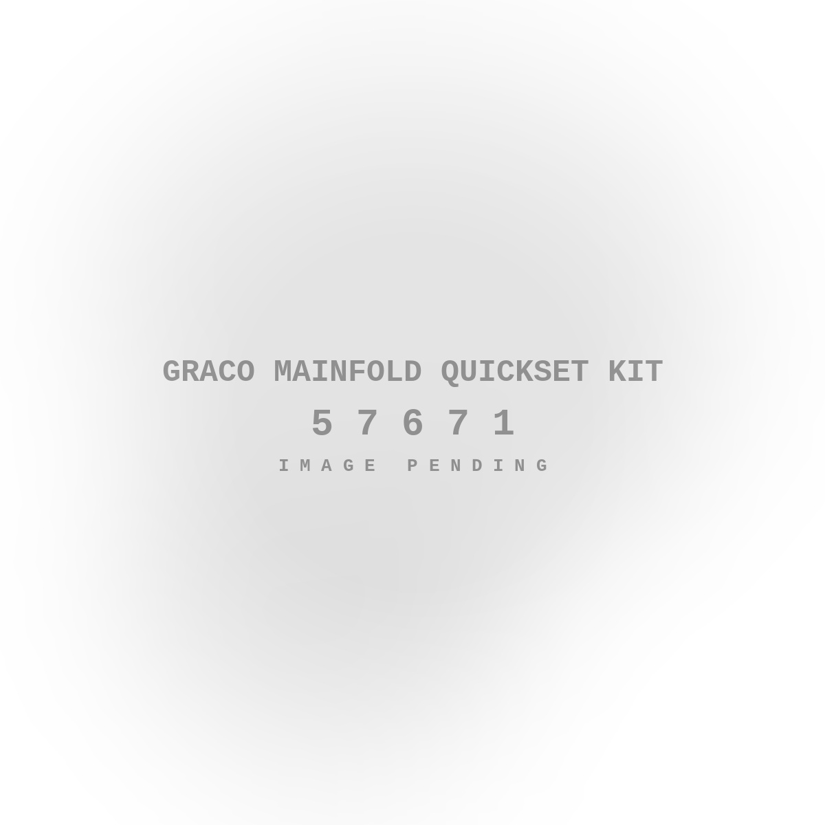 Graco Mainfold Quickset Kit