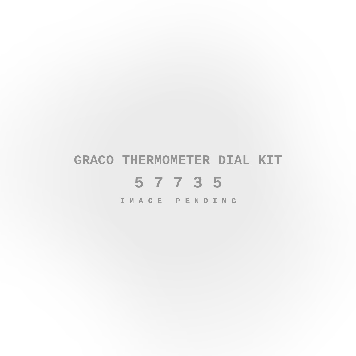 Graco Thermometer Dial Kit