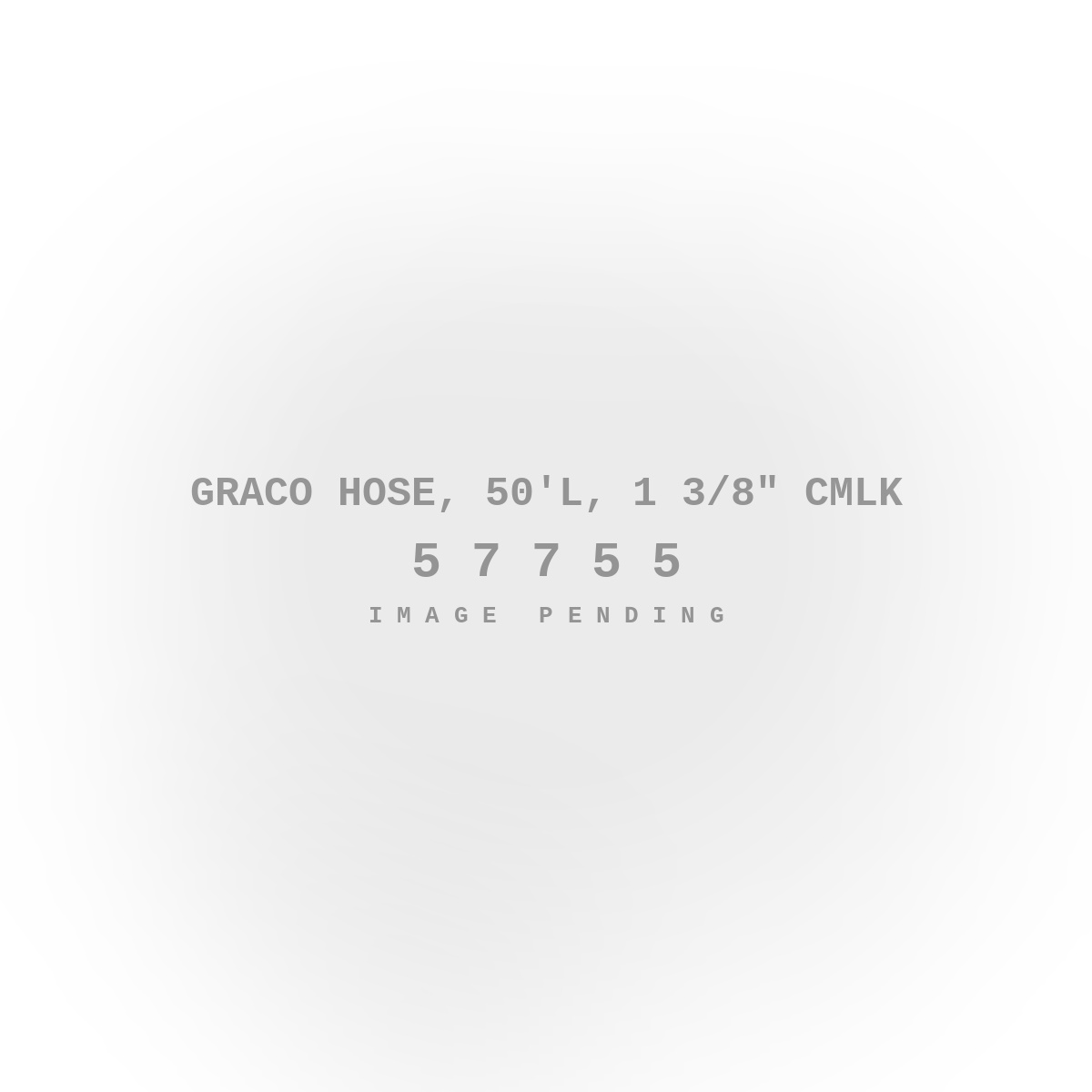Graco Hose, 50'L, 1 3/8" Cmlk