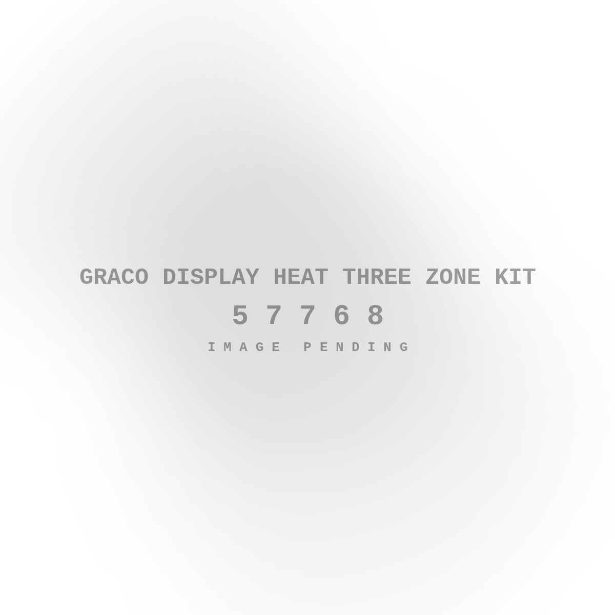 Graco Display Heat Three Zone Kit