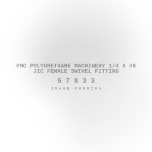 PMC Polyurethane Machinery 1/4 X #6 JIC Female Swivel Fitting