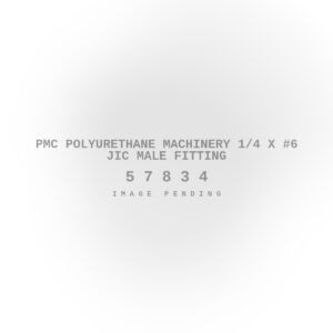 PMC Polyurethane Machinery 1/4 X #6 JIC Male Fitting