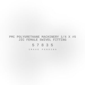 PMC Polyurethane Machinery 1/4 X #5 JIC Female Swivel Fitting