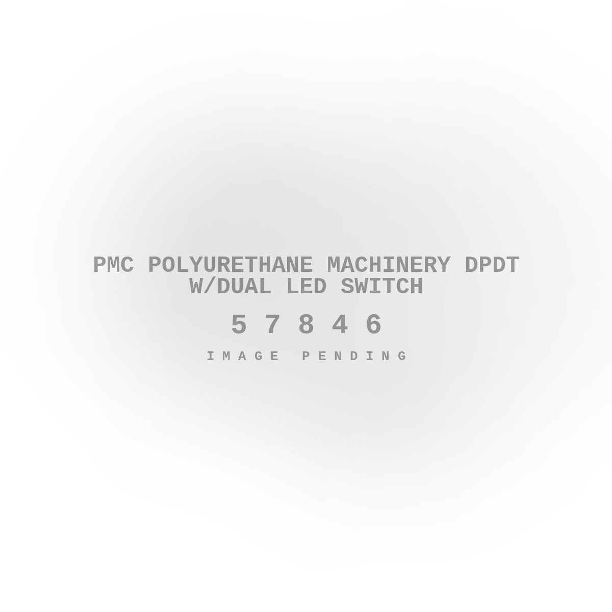 PMC Polyurethane Machinery Dpdt w/Dual LED Switch