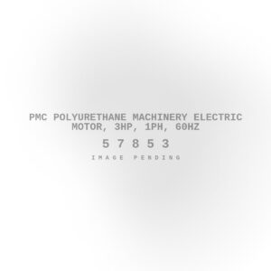 PMC Polyurethane Machinery Electric Motor, 3HP, 1ph, 60Hz