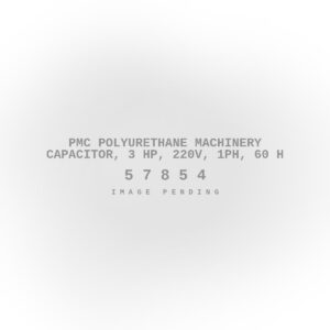 PMC Polyurethane Machinery Capacitor, 3 HP, 220v, 1ph, 60 H