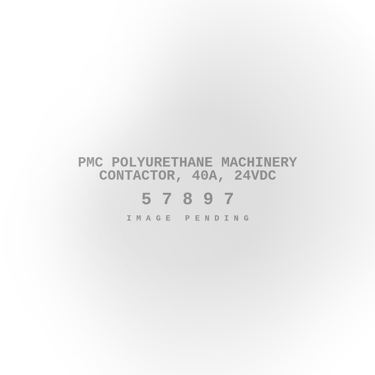 PMC Polyurethane Machinery Contactor, 40A, 24Vdc
