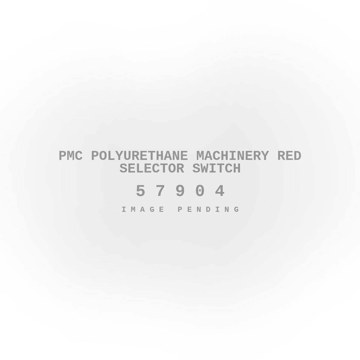 PMC Polyurethane Machinery Red Selector Switch