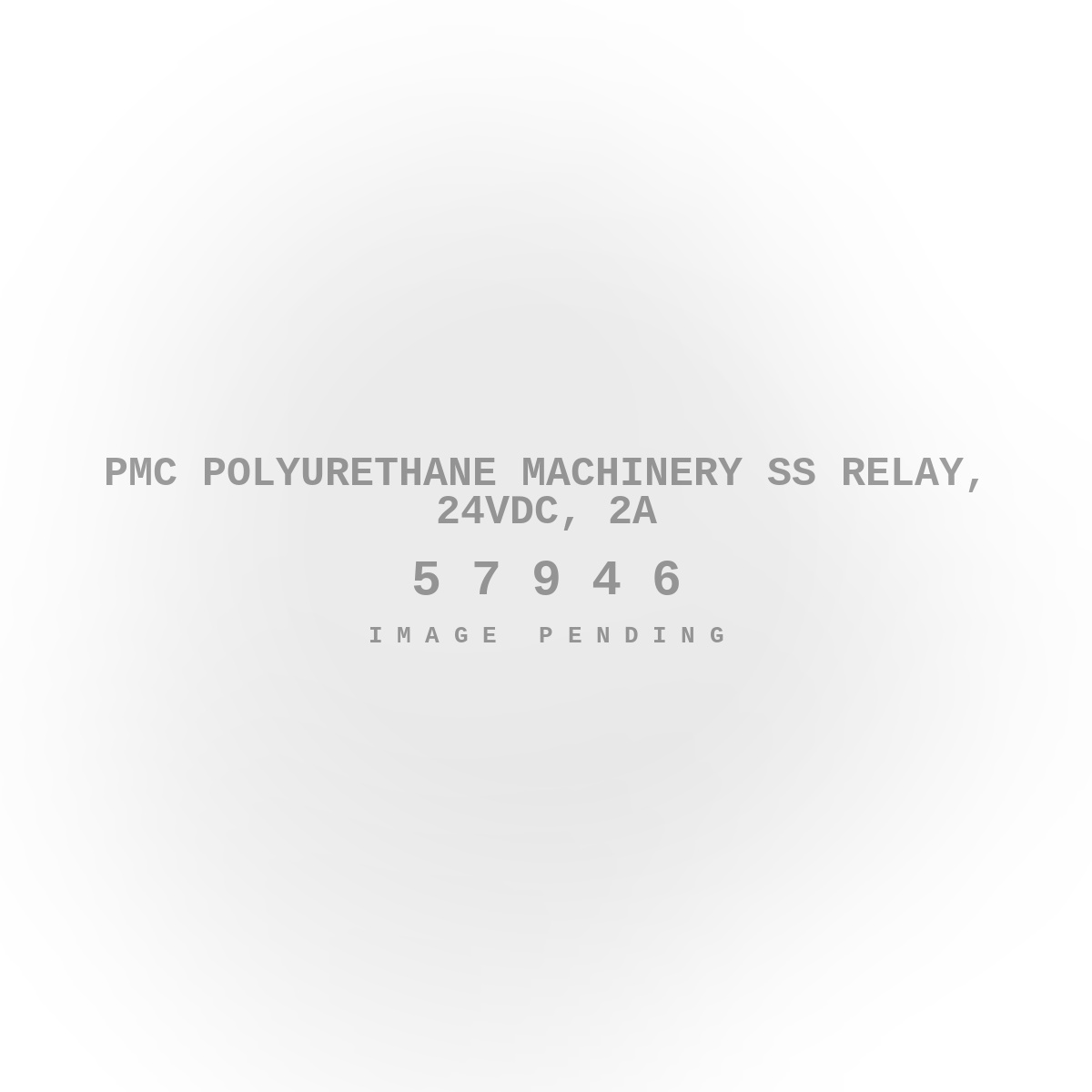 PMC Polyurethane Machinery SS Relay, 24Vdc, 2a