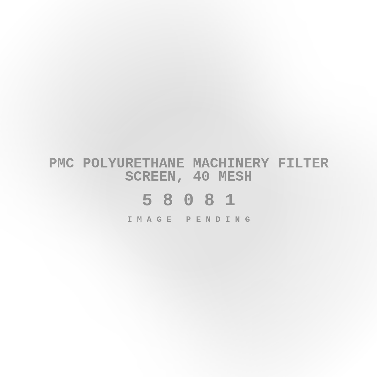 PMC Polyurethane Machinery Filter Screen, 40 Mesh