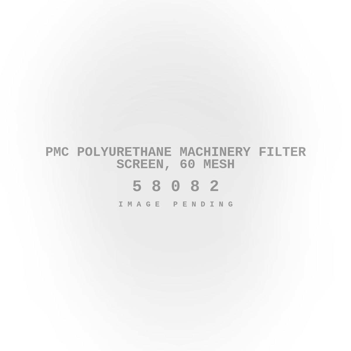 PMC Polyurethane Machinery Filter Screen, 60 Mesh