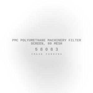 PMC Polyurethane Machinery Filter Screen, 80 Mesh