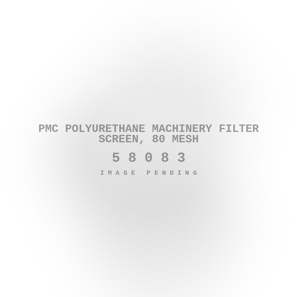 PMC Polyurethane Machinery Filter Screen, 80 Mesh