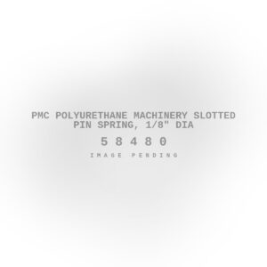 PMC Polyurethane Machinery Slotted Pin Spring, 1/8" Dia