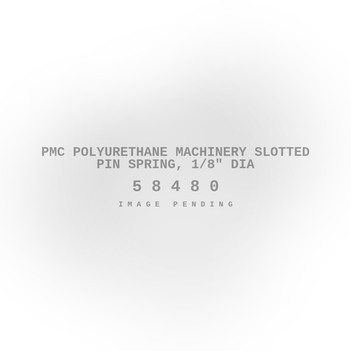 PMC Polyurethane Machinery Slotted Pin Spring, 1/8" Dia
