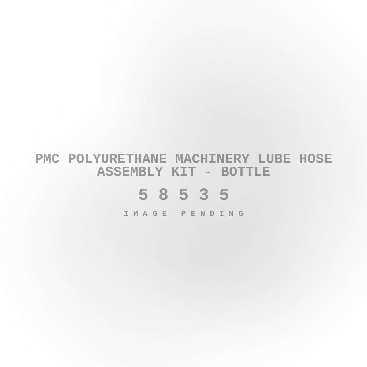PMC Polyurethane Machinery Lube Hose Assembly Kit - Bottle