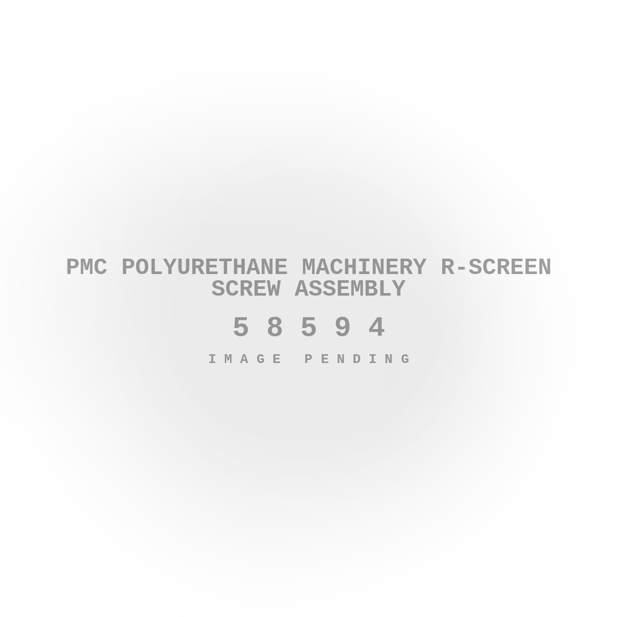 PMC Polyurethane Machinery R-Screen Screw Assembly