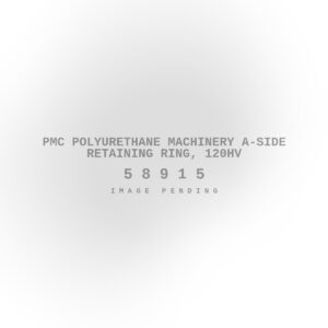 PMC Polyurethane Machinery A-Side Retaining Ring, 120HV