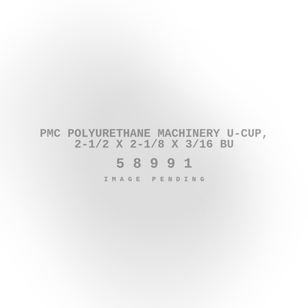 PMC Polyurethane Machinery U-Cup, 2-1/2 X 2-1/8 X 3/16 Bu