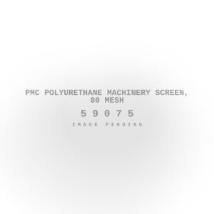 PMC Polyurethane Machinery Screen, 80 Mesh