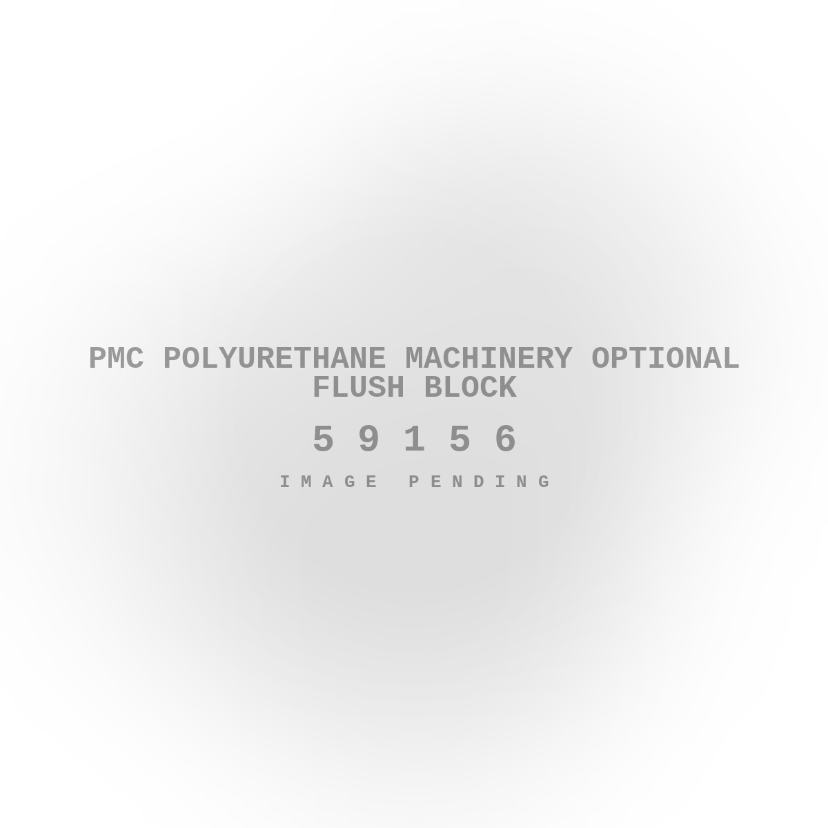 PMC Polyurethane Machinery Optional Flush Block