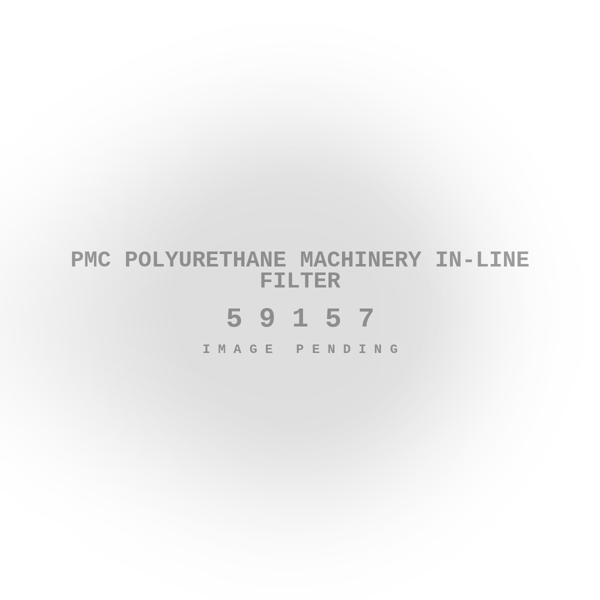 PMC Polyurethane Machinery In-Line Filter