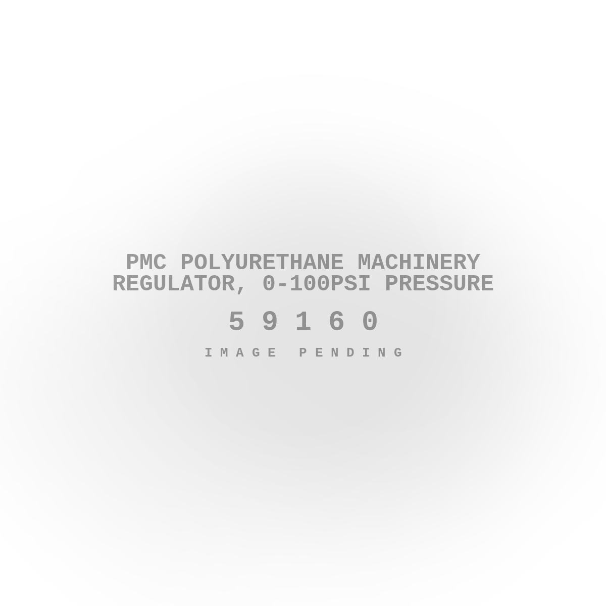 PMC Polyurethane Machinery Regulator, 0-100psi Pressure