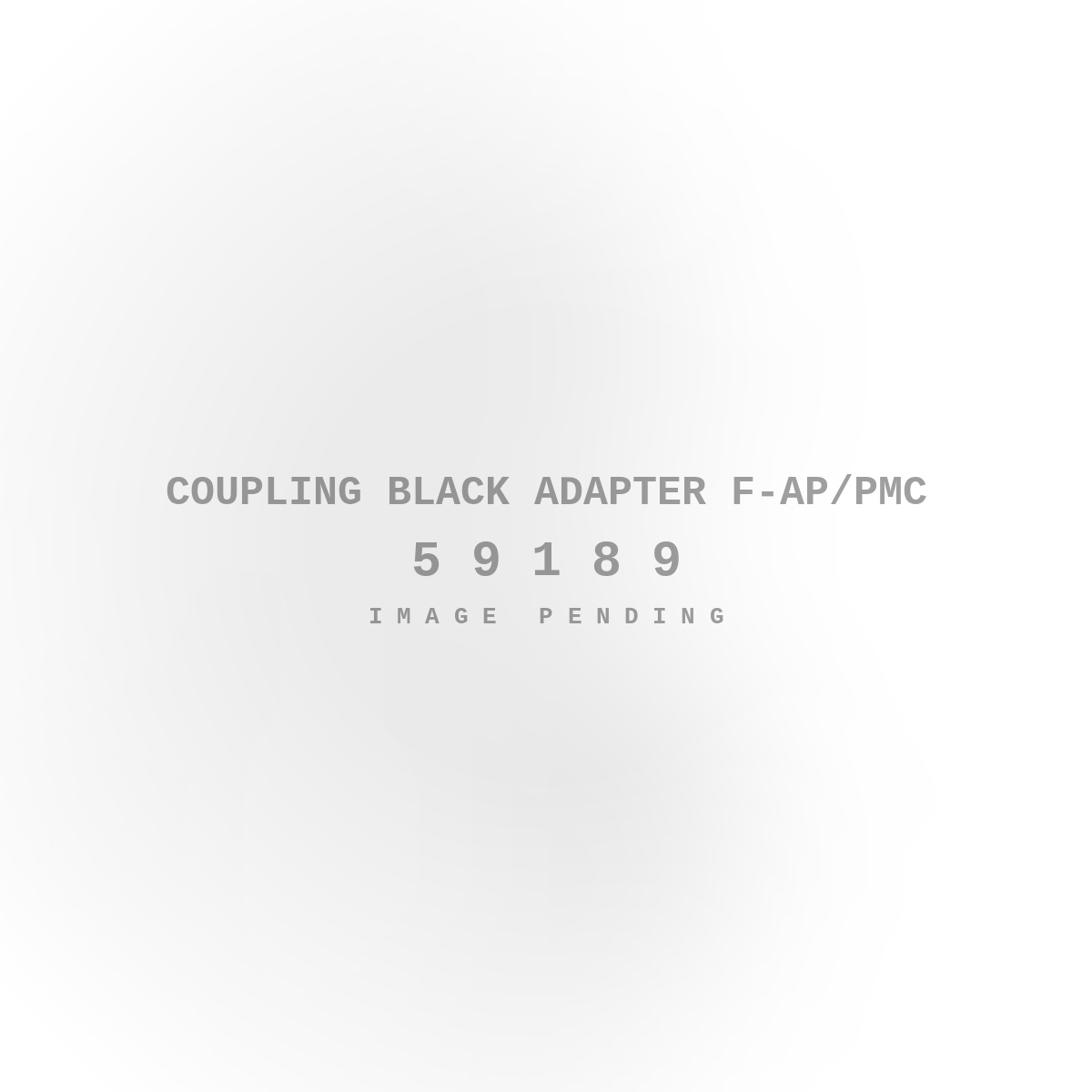 Coupling Black Adapter F-ap/pmc