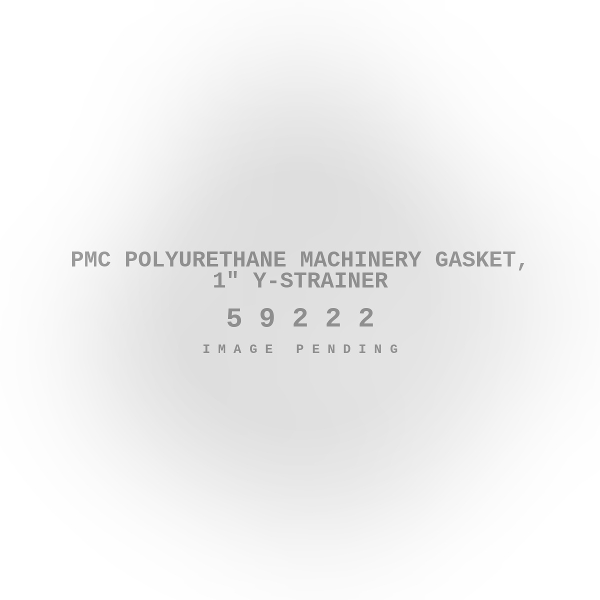 PMC Polyurethane Machinery Gasket, 1" Y-Strainer