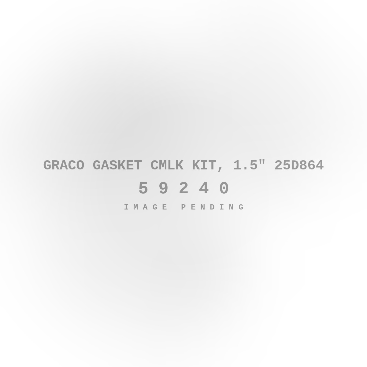 Graco Gasket Cmlk Kit, 1.5" 25D864