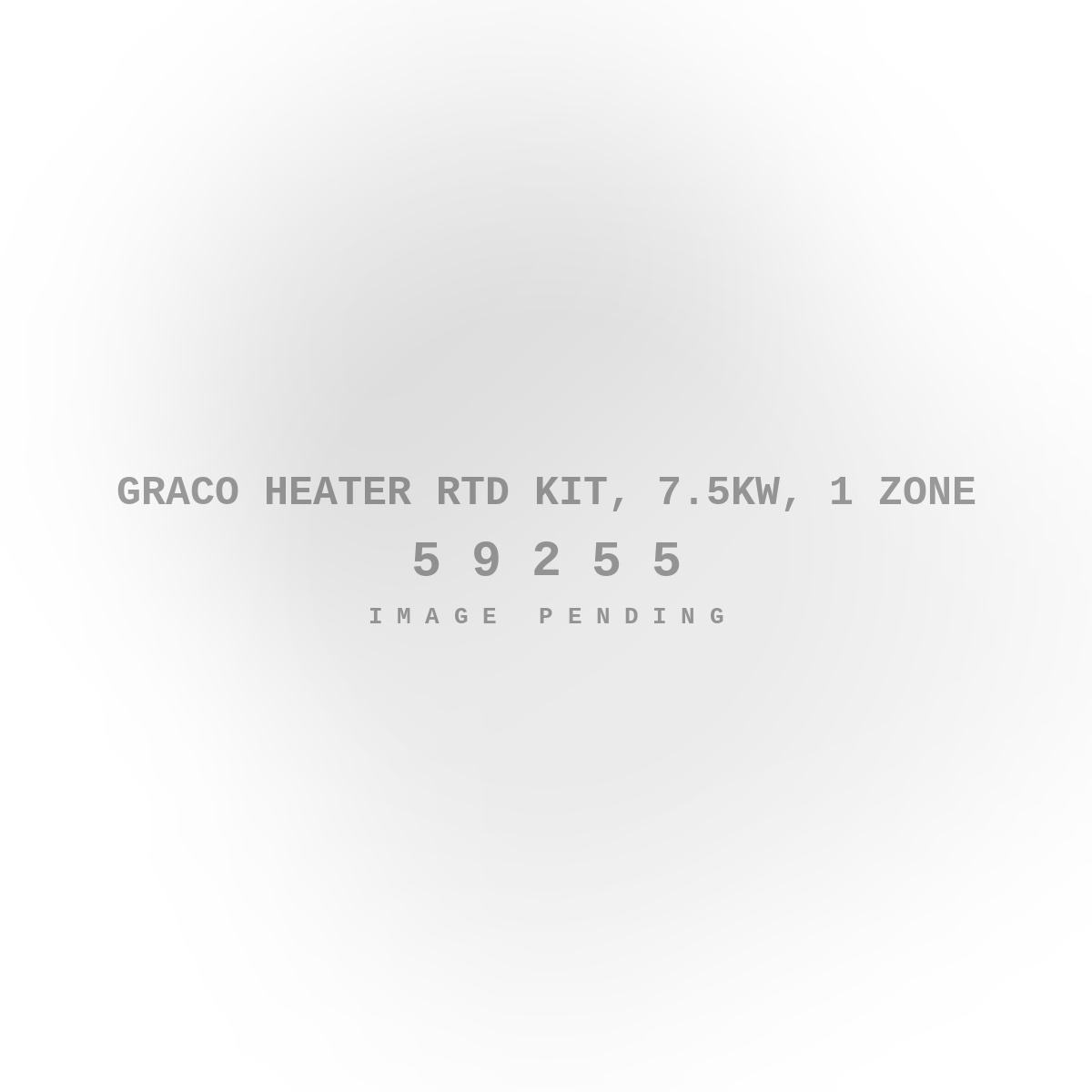 Graco Heater RTD Kit, 7.5KW, 1 Zone