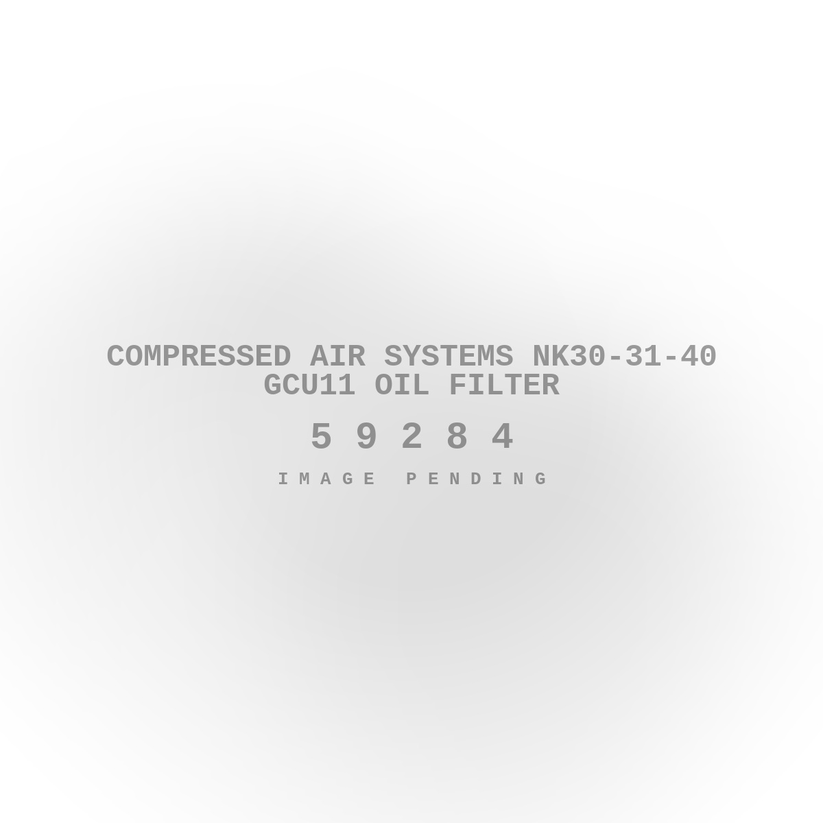 Compressed Air Systems NK30-31-40 GCU11 Oil Filter