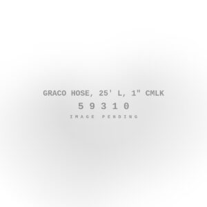 Graco Hose, 25' L, 1" Cmlk