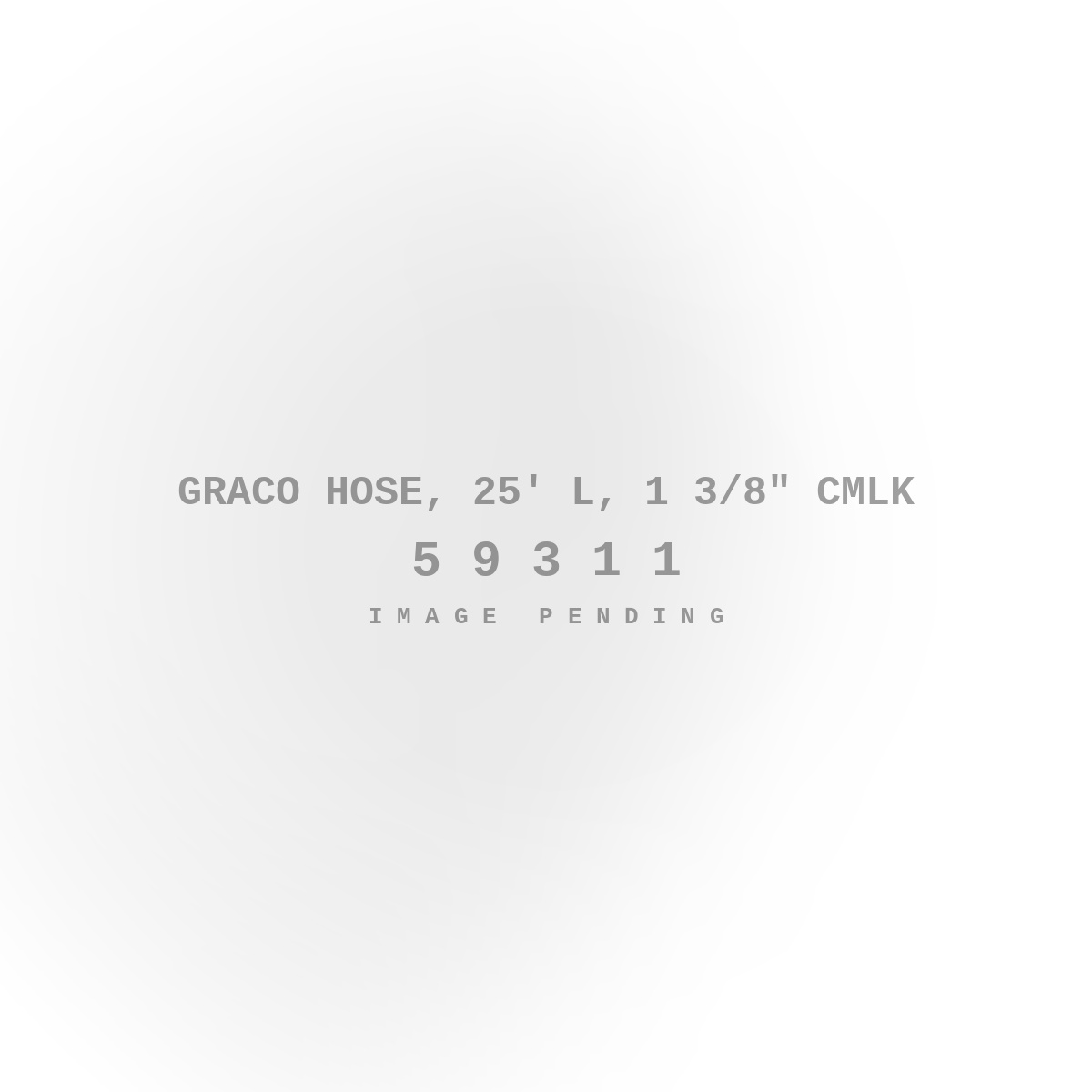 Graco Hose, 25' L, 1 3/8" Cmlk