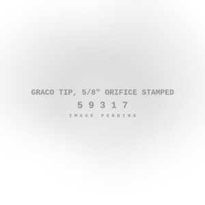 Graco Tip, 5/8" Orifice Stamped