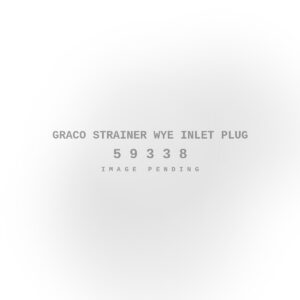 Graco Strainer Wye Inlet Plug