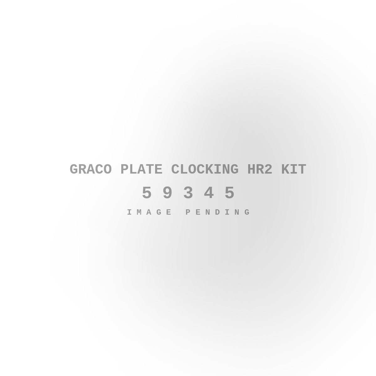 Graco Plate Clocking HR2 Kit