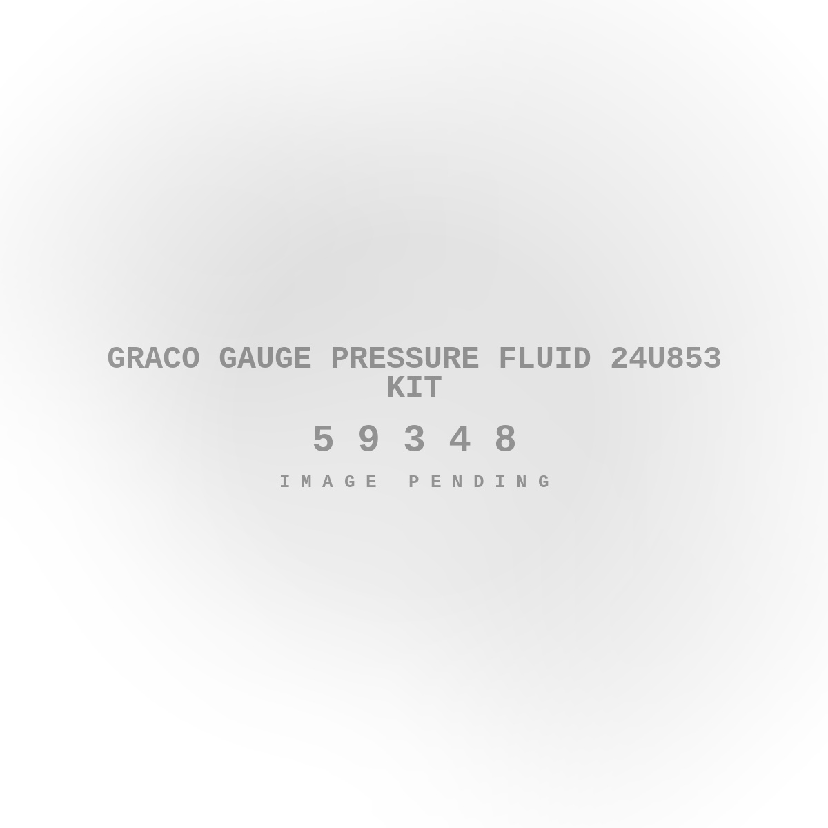 Graco Gauge Pressure Fluid 24U853 Kit