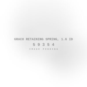 Graco Retaining Spring, 1.6 ID