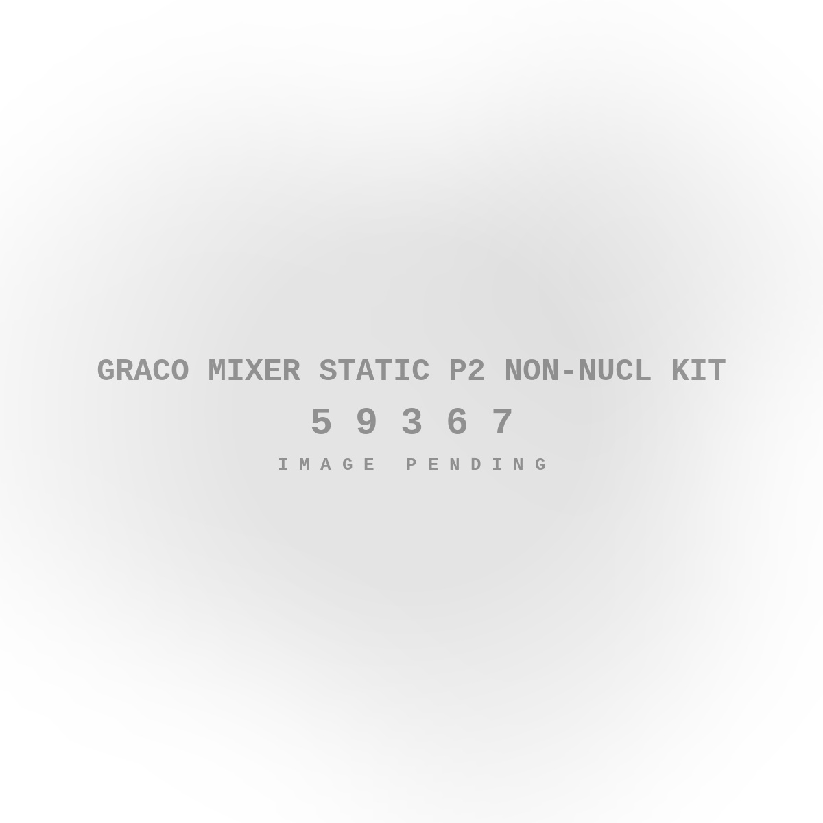 Graco Mixer Static P2 Non-Nucl Kit