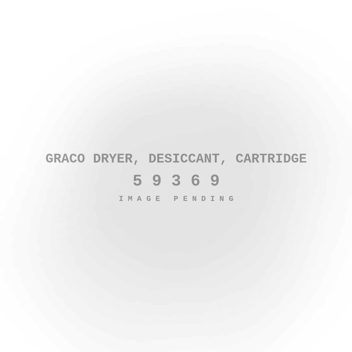 Graco Dryer, Desiccant, Cartridge