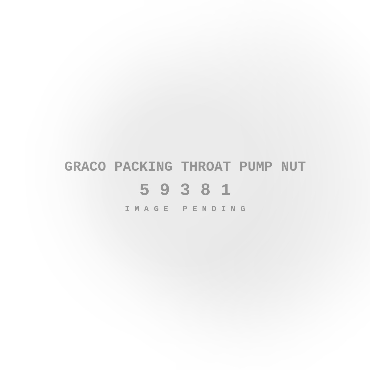 Graco Packing Throat Pump Nut