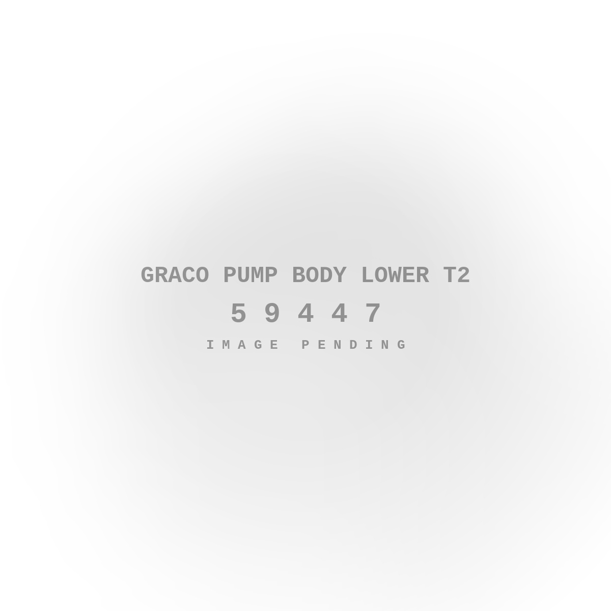 Graco Pump Body Lower T2
