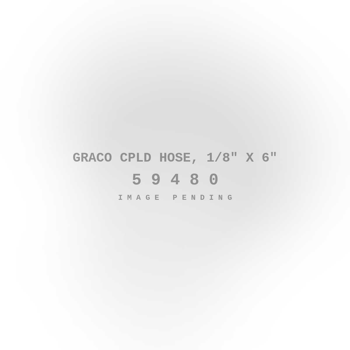 Graco Cpld Hose, 1/8" X 6"